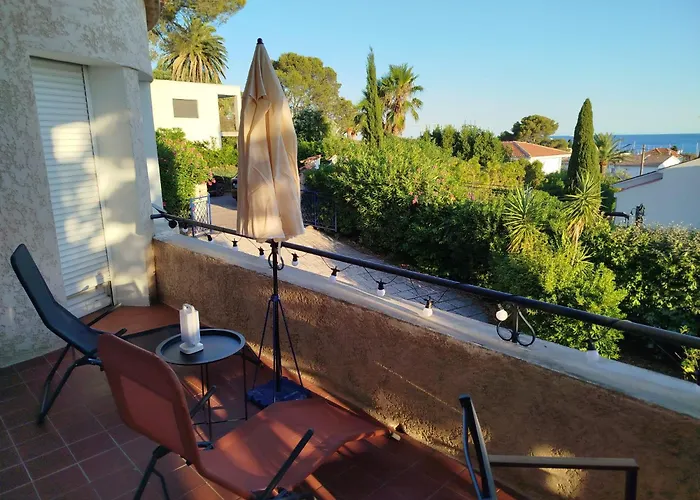 Appartement Appt 83m2 Rez De Jardin Dans Parc Privé Balcon Vue *